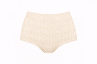 Lotus M7107 full-coverage brief - Antique White